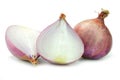 Salad shallot isolated Royalty Free Stock Photo