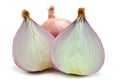 Salad shallot isolated Royalty Free Stock Photo