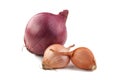 Shallot and Red Onion Royalty Free Stock Photo