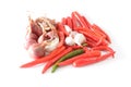 Shallots Chilli garlic Royalty Free Stock Photo