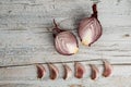 Shallots and Garlic Royalty Free Stock Photo