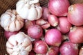 Shallots are spices mixed with food to reduce the fishy smell of meat and are also herbs.