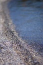 Shallow DOF on sand and sea