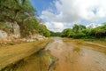 Shallow River Bed Royalty Free Stock Photo