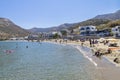 Shallow water on beach, Naxos, Greece