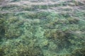 Shallow Water Covering Reef Royalty Free Stock Photo