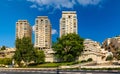 Shalom Meyer Center complex with Jerusalem Medical Center in ShaÃ¢â¬â¢Arei Hesed quarter of Jerusalem, Israel