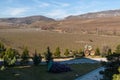 Shamakhi, Azerbaijan - January 07 2022- The vineyards of this city famous for its wine