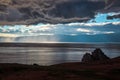 Shamanka cliff and weather on Baikal