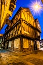 The Shambles at dusk, York Royalty Free Stock Photo