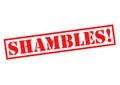 SHAMBLES! Royalty Free Stock Photo