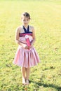 Shaming little girl Royalty Free Stock Photo