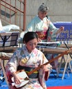 Shamisen artist