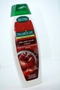 Shampo Palmolive with pomegranate clean wash hairs Royalty Free Stock Photo