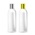 Shampoo Or Body Conditioner Bottle Set Vector