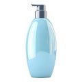 A shampoo bottle isolated against a transparent background Royalty Free Stock Photo