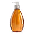 A shampoo bottle isolated against a transparent background Royalty Free Stock Photo