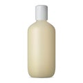 Shampoo bottle. Plastic cosmetic mockup blank