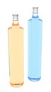Shampoo bottles, 3D illustration