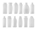 Shampoo bottles set. Royalty Free Stock Photo