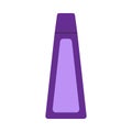 Shampoo clean illustration hair bottle cosmetic object vector icon. Shower treatment body lotion plastic tube