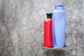 Shampoo and conditioner bottle Royalty Free Stock Photo