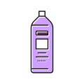 shampoo hygiene color icon vector illustration