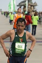 Shamrock Marathon Finish Line Royalty Free Stock Photo