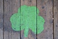 Shamrock sign Royalty Free Stock Photo