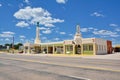 Art deco U-Drop Inn Conoco Station Tower Station on Route 66.