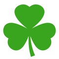 Shamrock vector icon