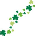 Shamrocks for St. Patrick`s Day design