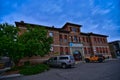 Shane lalani center for the arts historic building in livingston MT Royalty Free Stock Photo