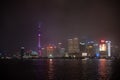 Shangahi. Panorama of the city from the Bund