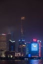 Shangahi. Panorama of the city from the Bund