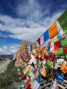 Shanggri-la colorful flags