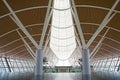 Shanghai, airport Pudong interior