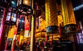 SHANGHAI Buddhist Statues at Jade Buddha temple Royalty Free Stock Photo