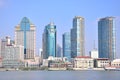 Shanghai Bund buildings beside Huangpu river