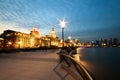 Shanghai Bund at Night Royalty Free Stock Photo