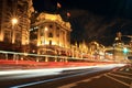 Shanghai (the bund) at night Royalty Free Stock Photo