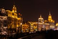 Shanghai Bund at night, China Royalty Free Stock Photo