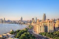 Shanghai bund in sunrise