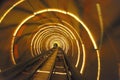 Shanghai Bund Tourist Tunnel Royalty Free Stock Photo