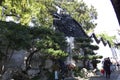 Shanghai Chenghuangmiao old city temple yuyuan garden Royalty Free Stock Photo