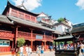 City God temple Chenghuang Miao in Shanghai, China Royalty Free Stock Photo