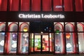 facade of large Christian Louboutin flagship store