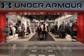 Facade of large Under Armour store