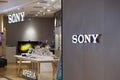 SONY electronic retail store and brand logo