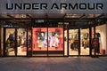 Large Under Armour clothing store